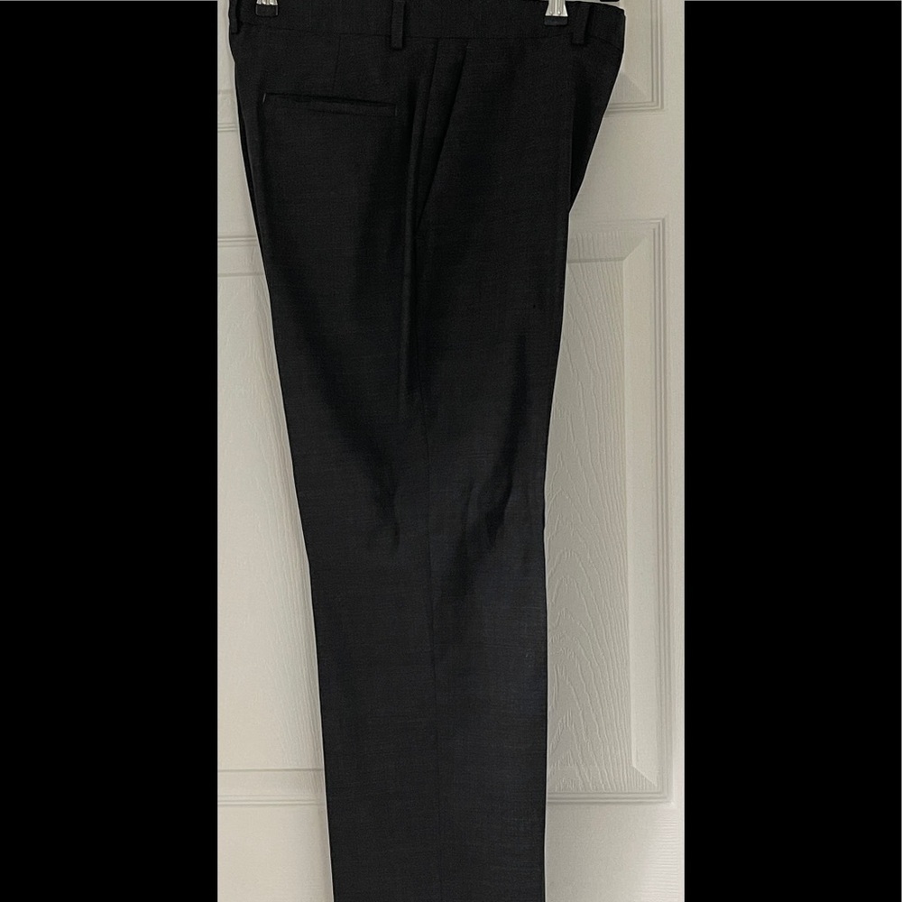 DKNY mens dark grey dress pants - Picture 2 of 11